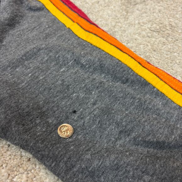 Aviator Nation 5 Stripe Sweatpants Joggers Kids Size 6 AS IS - Picture 4 of 9